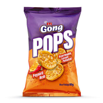 Eti Gong Pops Peynirli Acılı Mısır Patlağı 80 g