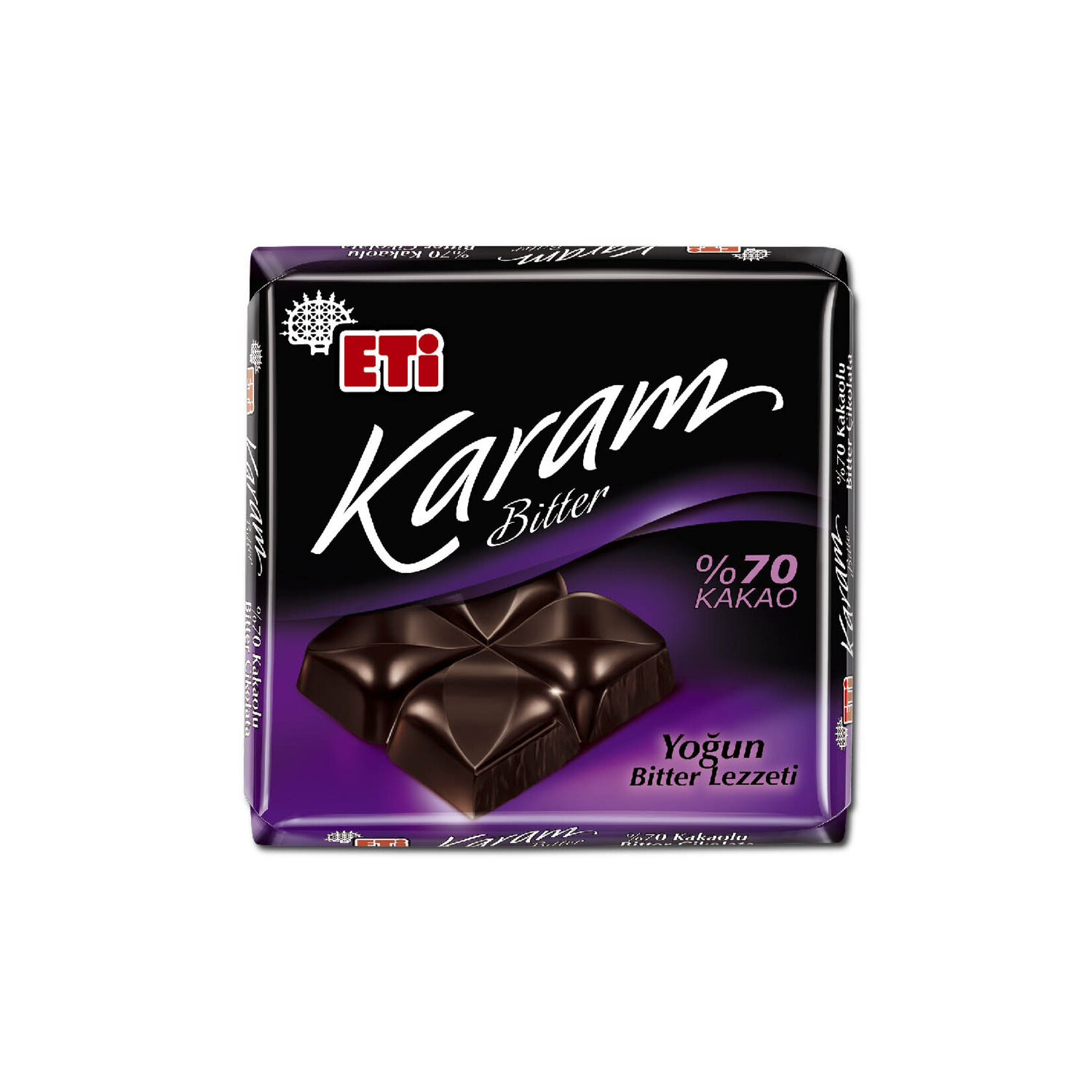 ETİ BİTTER KARE ÇİKOLATA 60 G