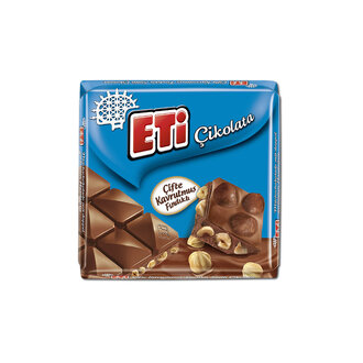 Eti Çikolata Fındıklı Kare 60 g