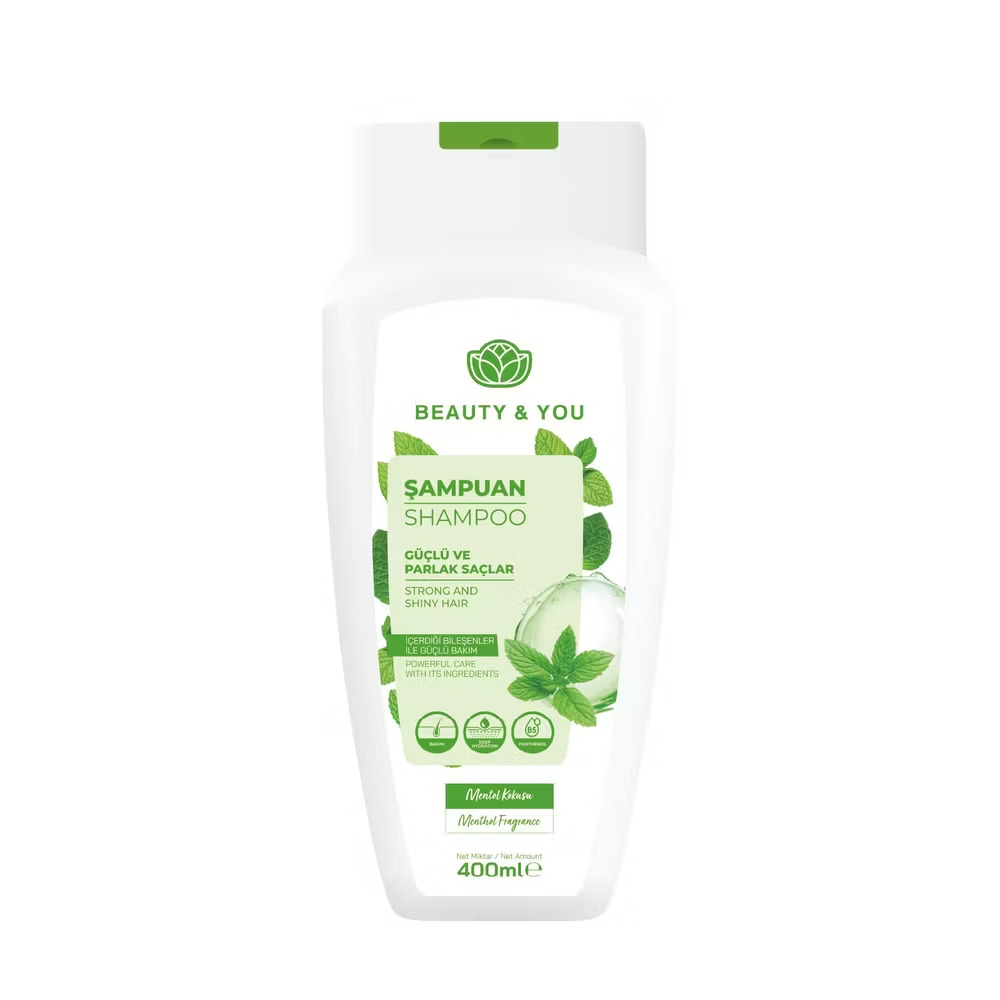 Beauty & You Şampuan Güçlü ve Parlak Saçlar 400 mL