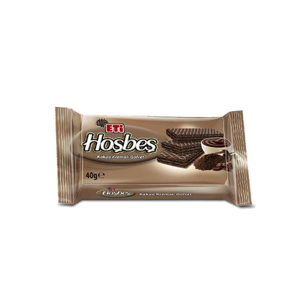 Eti Hoşbeş Kakao Kremalı Gofret 40 g