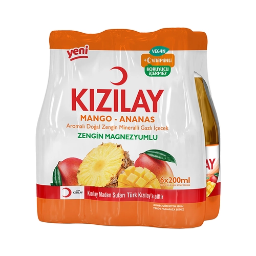 Kızılay Mango & Ananas 6X200 mL
