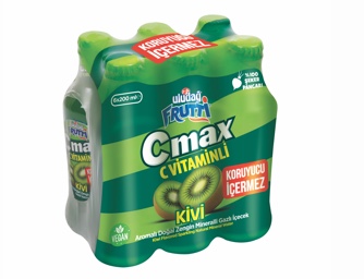 Uludağ Frutti C Max Kivi Aromalı Maden Suyu 6X200 mL