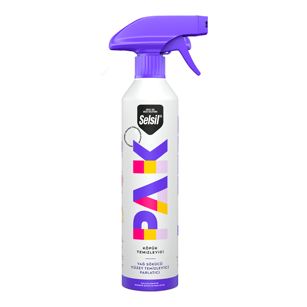 Selsil Pak Mucize Köpük Temizliyici Siprey 500 mL