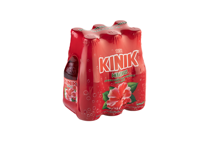 Kınık Hibiskus Aromalı Maden Suyu 6X200 mL