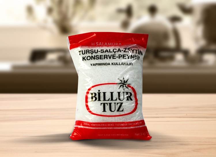 Billur İri Salamura Tuzu 3 kg