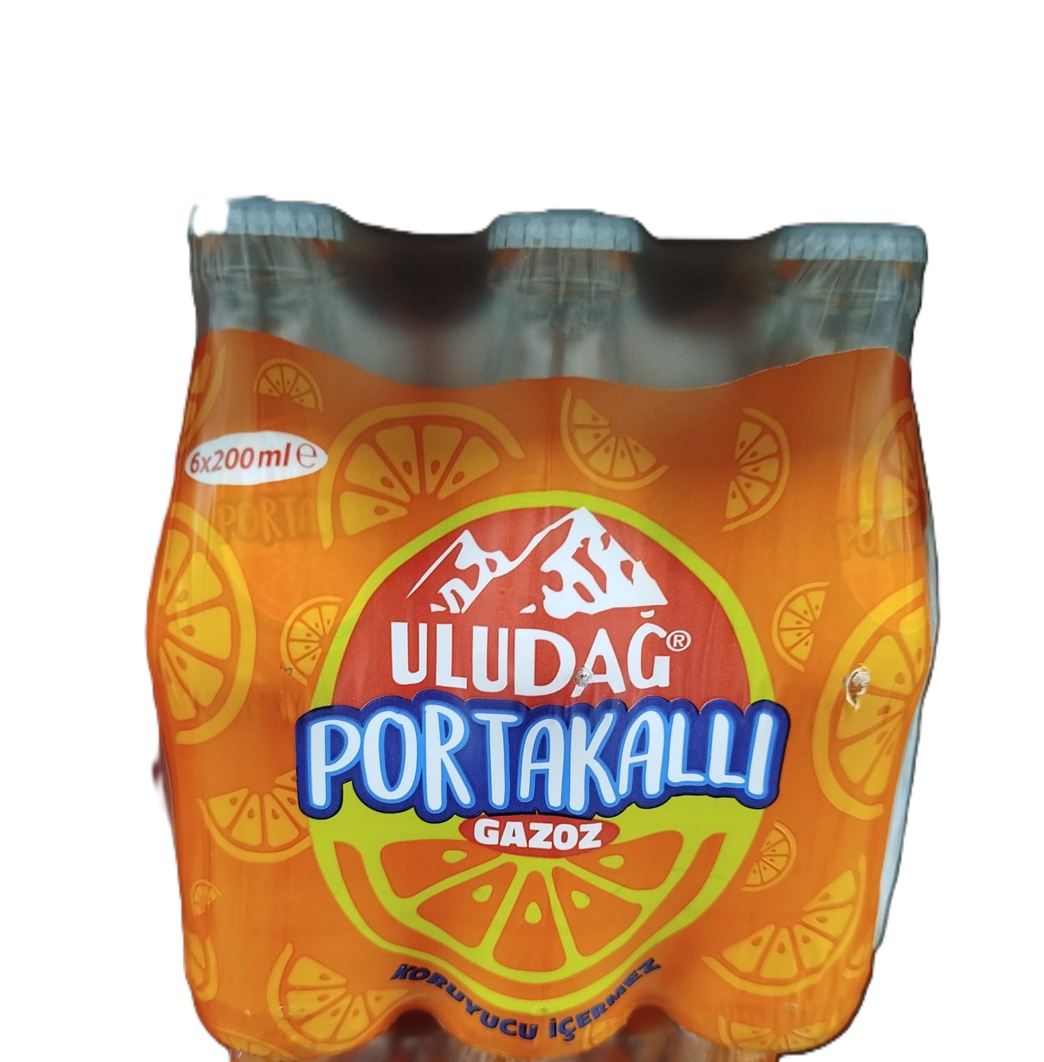 Uludağ Portakallı Gazoz 6X200 mL