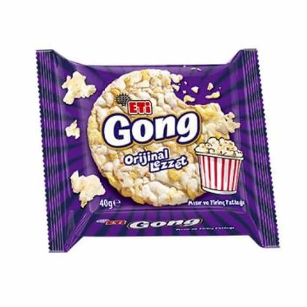 Eti Gong Orijinal Lezzet Mısır ve Pirinç Patlağı 40 g