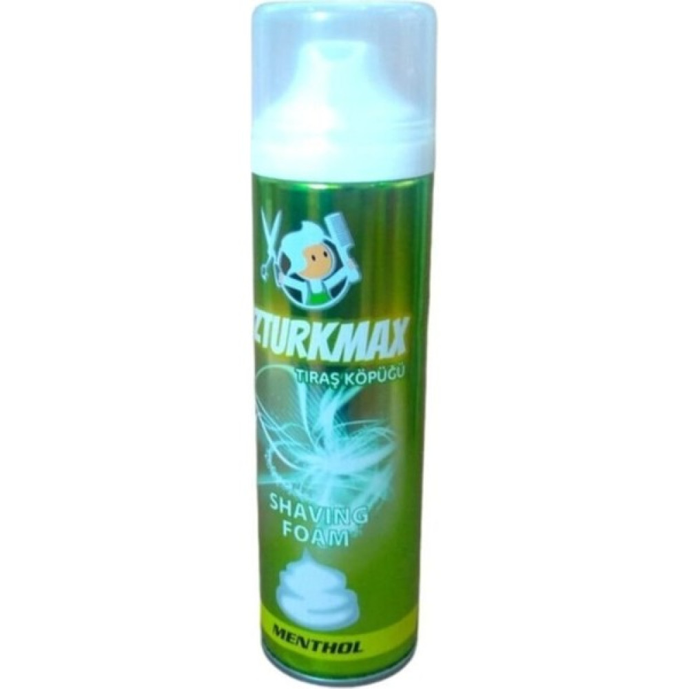 Öztürkmax Traş Köpüğü Menthol 200 mL