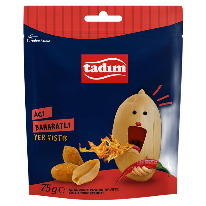 Tadım Ac Baharatlı Yer Fıstığı 75 g