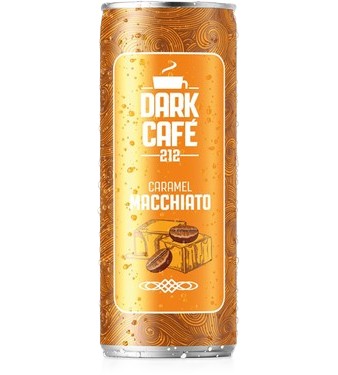 Dark Cafe Soğuk Kahve Karamel Macchiato 250 mL