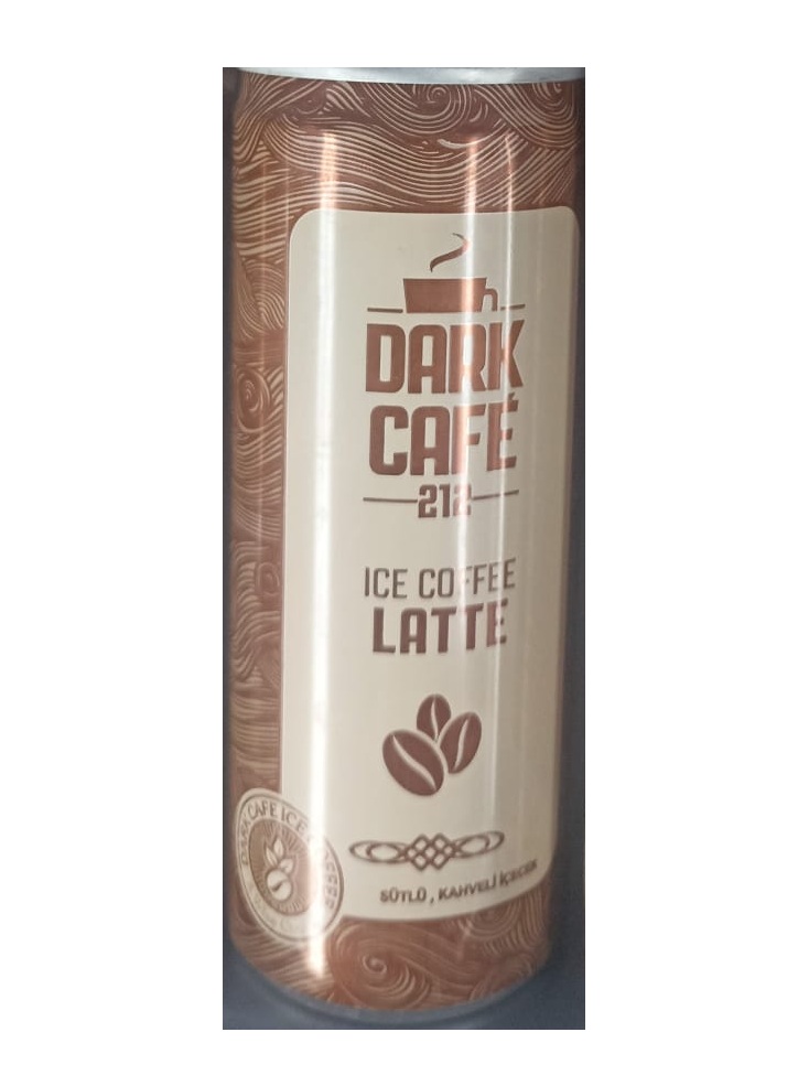 Dark Cafe Soğuk Kahve Latte 250 mL