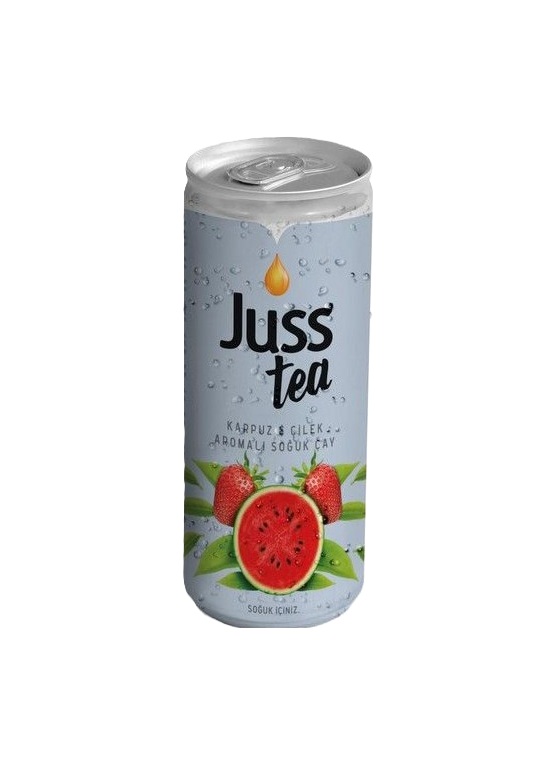 Juss Tea Karpuz & Çilek Aromalı Soğuk Çay 250 mL