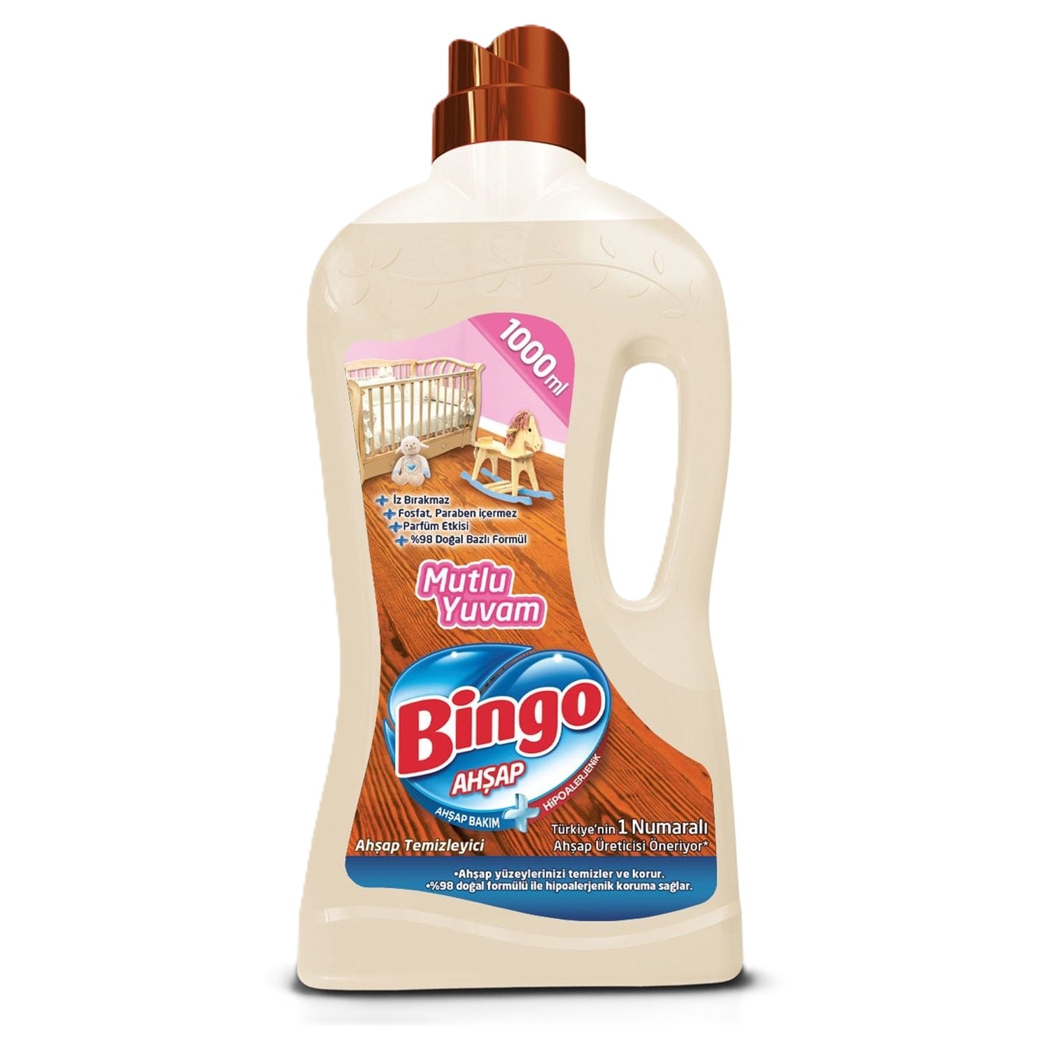 Bingo Ahşap Temizleyici Mutlu Yuvam 1000 mL