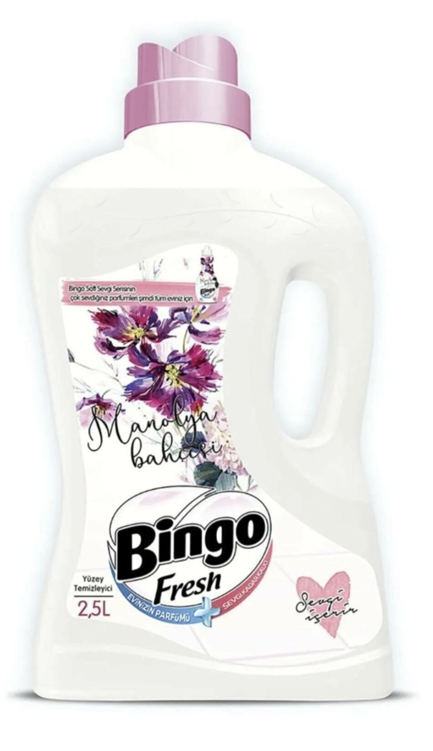 Bingo Fresh Yüzey Temizleyici Mnaolya Bahçesi 2.5 L