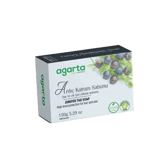 Agarta El Yapımı Doğal Ardıç Katranı Sabunu 150 g