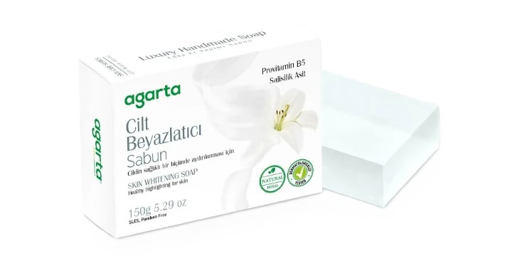 Agarta Cilt Beyazlatıcı Doğal Dermokozmetik Sabun 150 g