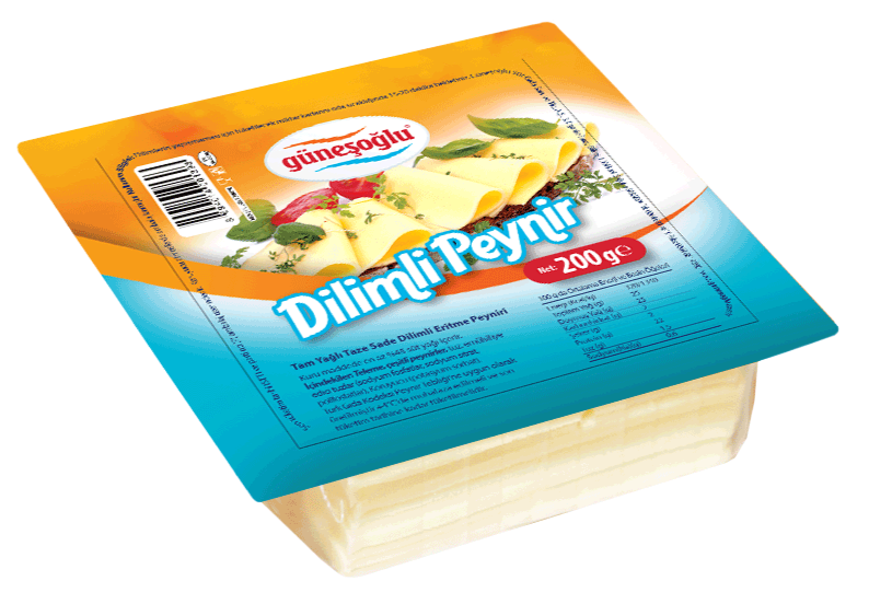 Güneşoğlu Dilimli Kaşar Peynir 200 g