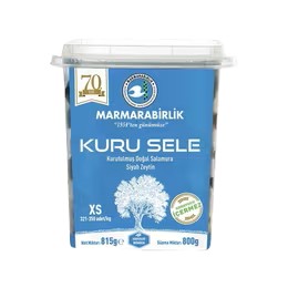 Marmarabirlik Kuru Sele Siyah Zeytin XS(321-350) 800 g