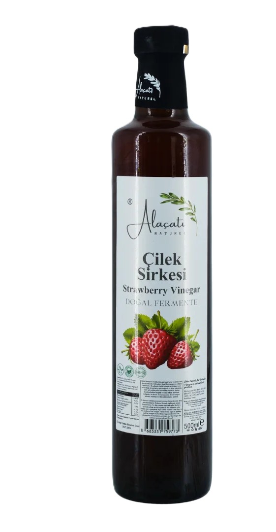 Alaçatı Çilek Sirkesi 500 mL