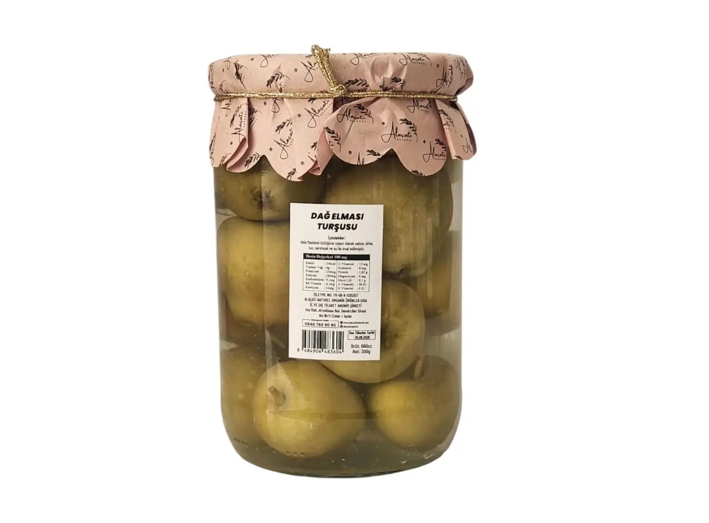 Alaçatı Dağ Elması Turşusu 660 cc