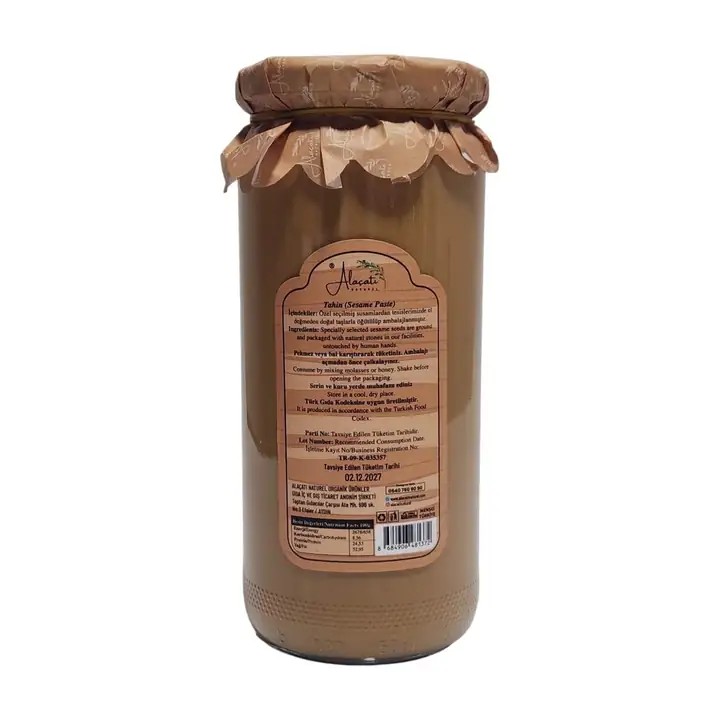 Alaçatı Çifte Kavrulmuş Bozkır Tahini 500 g