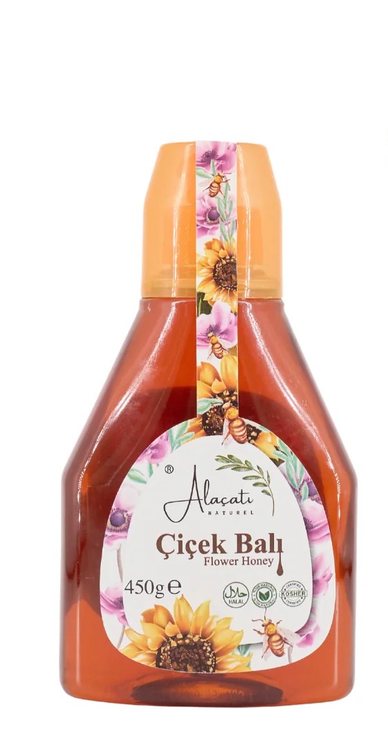 Alaçatı Çiçek Balı Pratik Ambalaj 450 g