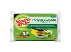 Scotch Brite Klasik Tırnak Koruyuculu Bulaşık Süngeri 2' li