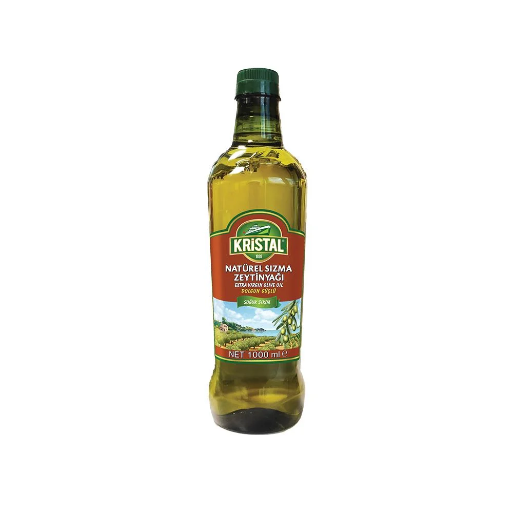 KRİSTAL NATÜREL SIZMA ZEYTİNYAĞI DOLGUN GÜÇLÜ 1LT