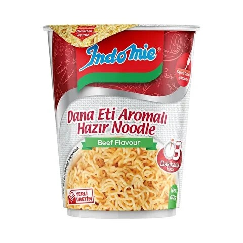 Indomie Noodle Dana Eti Aromalı Bardak 60 g