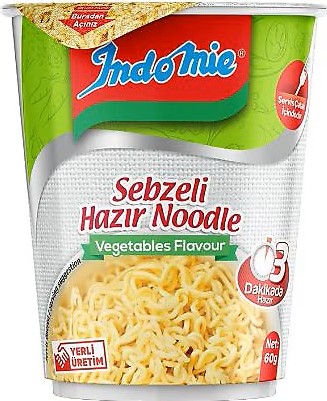 Indomie Noodle Sebzeli Bardak 60 g