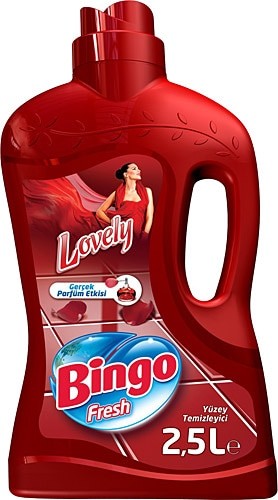 Bingo Fresh Lovely Yüzey Temizleyici 2.5 L