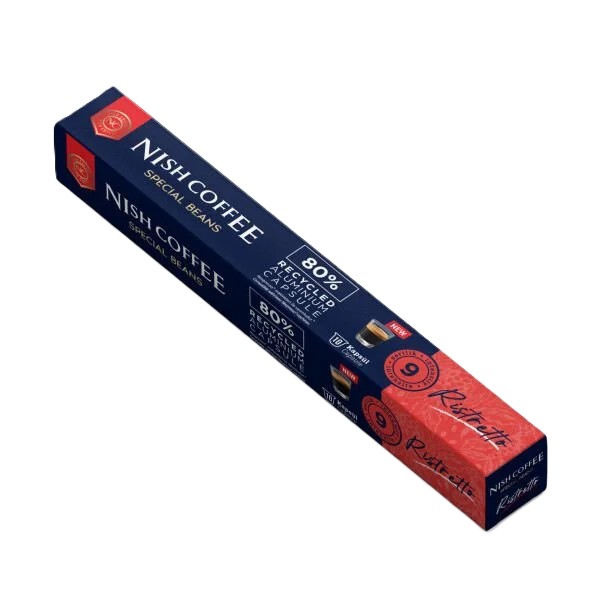 Nish Coffee Kapsül Kahve 10 Ristretto Nespresso Uyumlu 10' lu