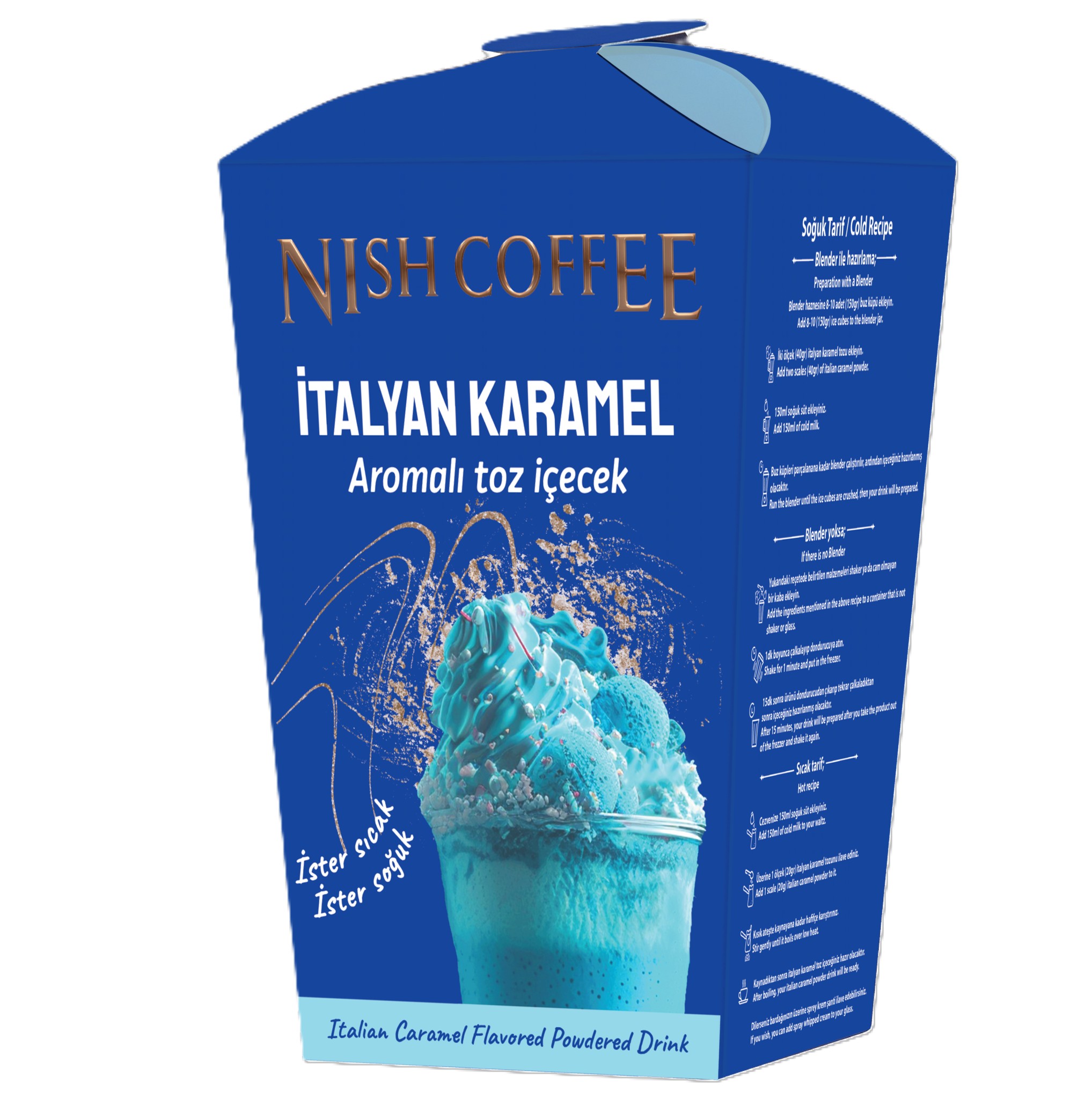 Nish Coffee İtalyan Karamel Aromalı Toz İçecek 250 g