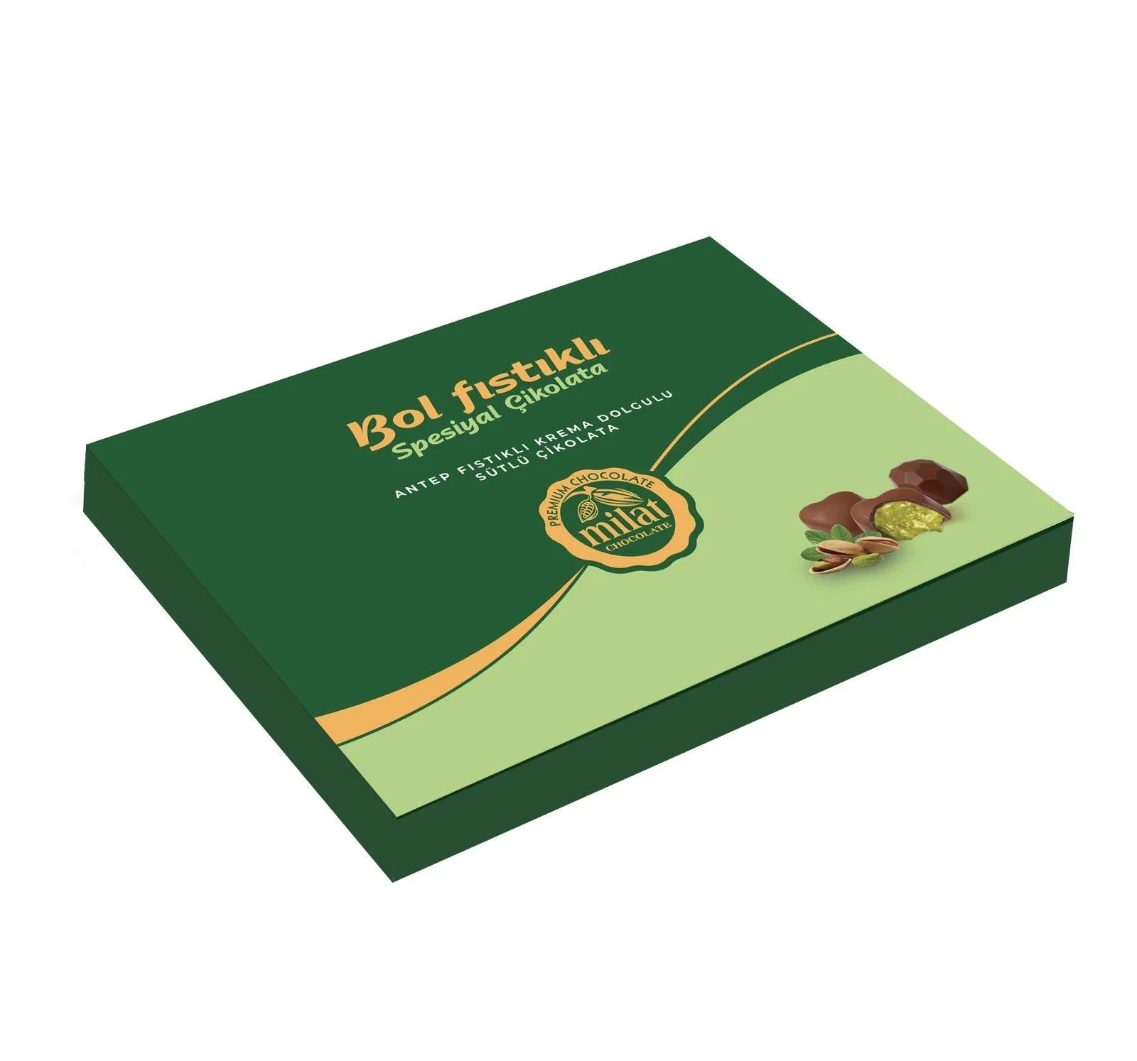 Milat Bol Antep Fıstık Dolgulu Special Çikolata 240 g