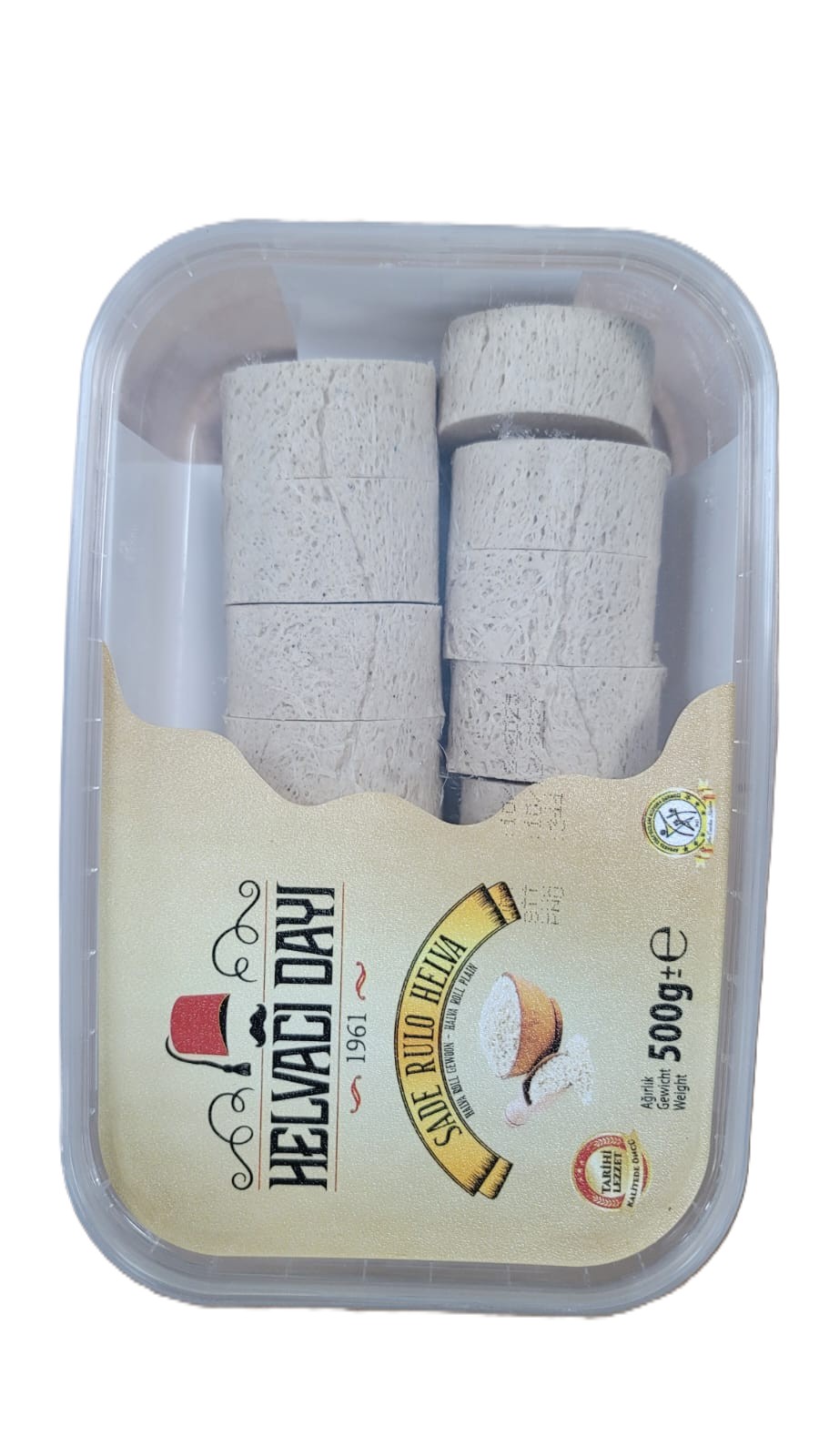 Helvacı Dayı Sade Rulo Helva 500 g