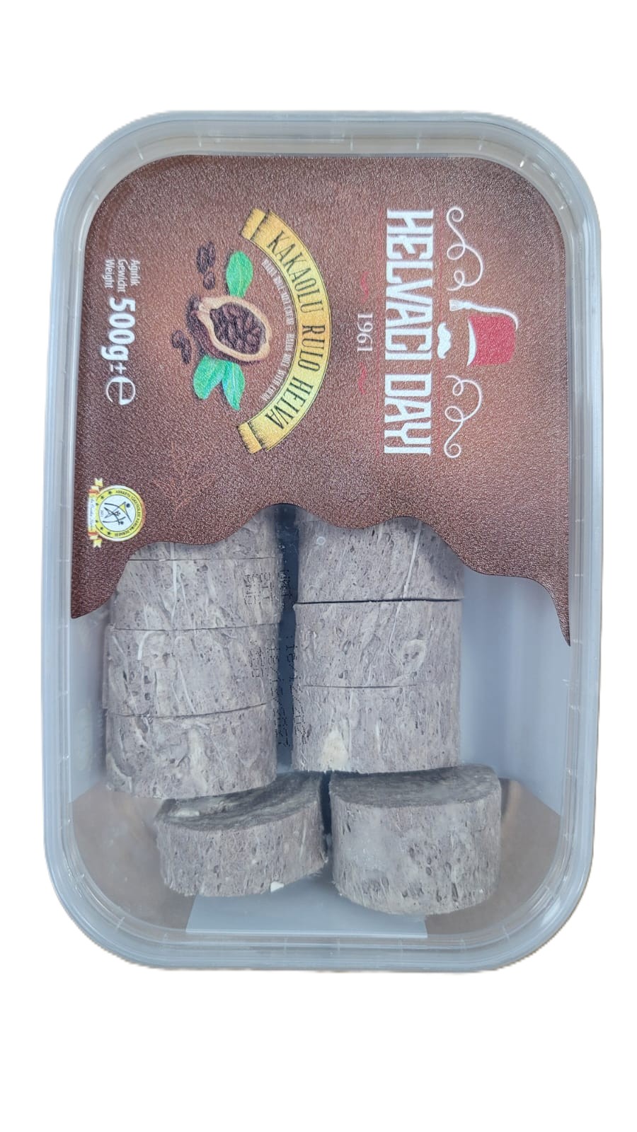 Helvacı Dayı Kakaolu Rulo Helva 500 g