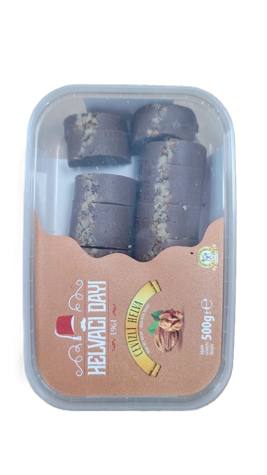 Helvacı Dayı Cevizli Rulo Helva 500 g
