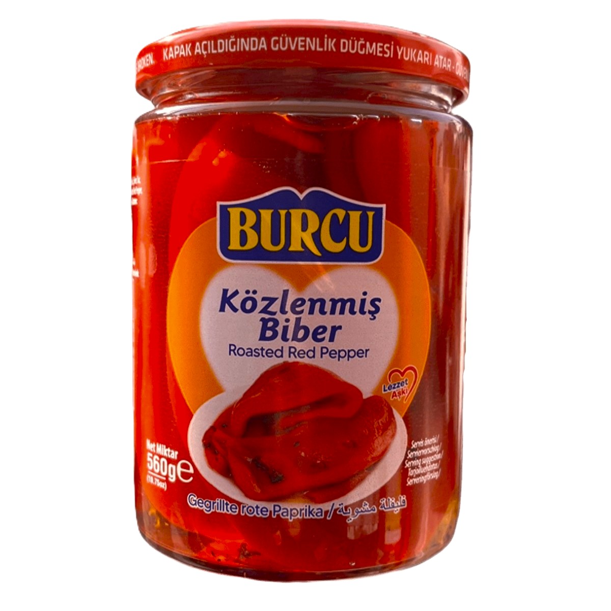 Burcu Közlenmiş Biber 560 g