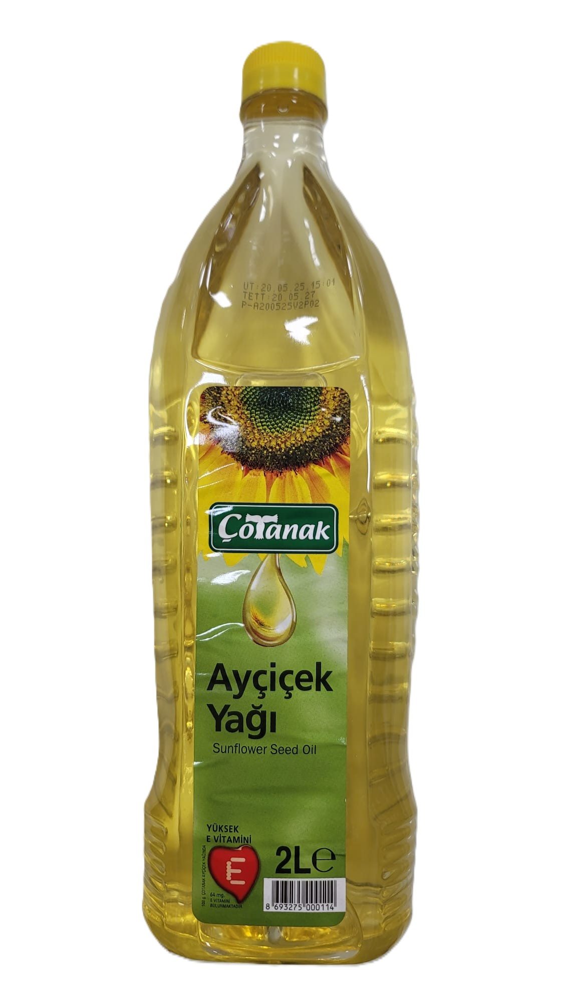Çotanak Ayçiçek Yağı 2 L