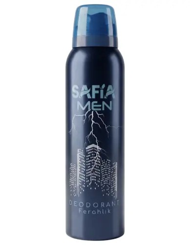Safia Men Doğal Erkek Deodorant Ferahlık 150 mL