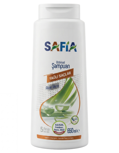 Safia Şampuan Yağlı Saçlar  650 mL